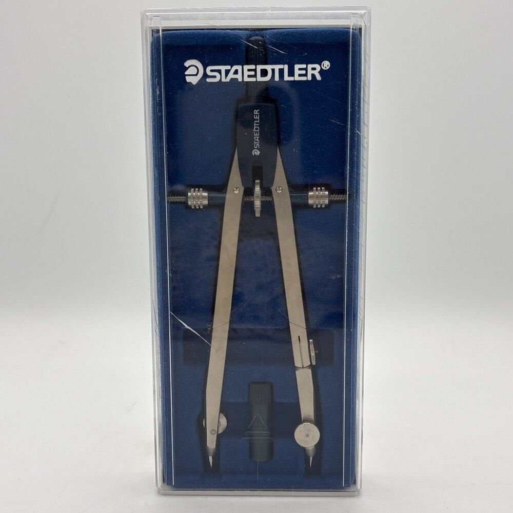 VNTG Staedtler Mars Professional Drafting Compass Set - 553 00 SK - Germany